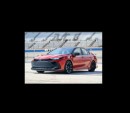 2023 Toyota Camry GT Crown rendering by a.c.g_design