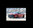 2023 Toyota Camry GT Crown rendering by a.c.g_design