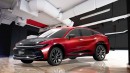 2023 Toyota Crown color reel renderings by AutoYa