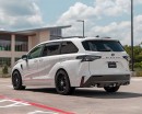 2022 Toyota Sienna GR minivan rendering by abimelecdesign