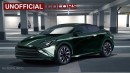2023 Toyota Prius Hybrid Reborn rendering by AutoYa