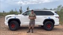 2023 Toyota Sequoia TRD Pro (with front lift kit, 37s, and Innov8 wheels)