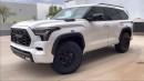 2023 Toyota Sequoia TRD Pro (with front lift kit and 35s)