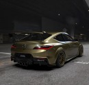 2024 Acura Integra Type S Coupe concept rendering by jonsibal