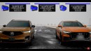 2024 Acura MDX Type S vs Audi Q8 vs BMW X5 on Sam CarLegion