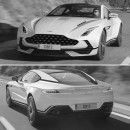 2024 Aston Martin DB12 rendering by tedoradze.giorgi