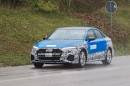 2024 Audi A3 Sedan facelift prototype