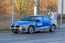 2024 Audi A3 Sedan facelift prototype