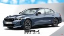 2024 BMW 5 Series M PHEV rendering by SRK Designs