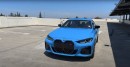 2024 BMW i4 M50 in Daytona Beach Blue