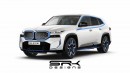 2024 BMW iXM rendering by SRK Designs