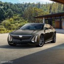 2024 Cadillac Celestiq production series rendering by Joao Kleber Amaral