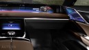 2024 Cadillac Escalade IQ rendering by AutoYa Interior