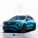 2024 Cadillac XT4-V Blackwing rendering by c_zr1