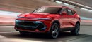 2024 Chevy Blazer RS rendering based on Equinox RS EV by KDesign AG