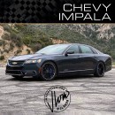2024 Chevy Impala revival rendering by jlord8