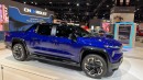 2024 Chevrolet Silverado EV on display at 2022 Chicago Auto Show
