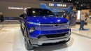 2024 Chevrolet Silverado EV on display at 2022 Chicago Auto Show