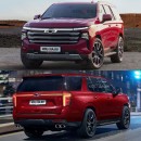 Chevrolet Tahoe CGI facelift by Kolesa