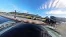 C8 E-Ray drag races Lamborghini Aventador SV, FBO GTR, Demon 170