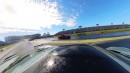 C8 E-Ray drag races Lamborghini Aventador SV, FBO GTR, Demon 170