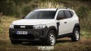 2024 Dacia Duster Base Spec rendering by X-Tomi Design