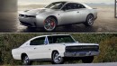 2024 Dodge Charger & 1967 Dodge Charger