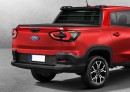 2024 Ford Courier reinvention rendering by KDesign AG