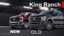 2024 Ford F-250 Super Duty Trims and old vs new rendering by AutoYa