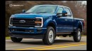 2024 Ford F-Series Super Duty new gen rendering by TheSketchMonkey