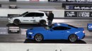 2024 Ford Mustang GT drag race on Wheels