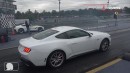 2024 Ford Mustang GT Drag Races C7 Corvette