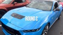 2024 Ford Mustang GT vs Dodge Challenger Hellcat on StangMode