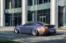 2024 Ford Mustang GT Liberty Walk slammed widebody rendering by innov8designlab