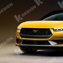 2024 Ford Mustang GT SUV rendering by KDesign AG