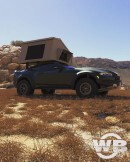 2024 Ford Mustang Raptor R CGI overlanding by wb.artist20