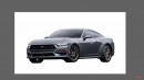 2024 Ford Mustang Sedan rendering by SRK Designs