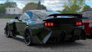 2024 Ford Mustang Shelby GT500 and S-197 II rendering by hycade