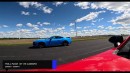 2024 Ford Mustang GT Races Nissan Z, Toyota Supra and Chevy Camaro. Drag and Roll Race.
