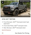 2024 GMC Canyon AT4X AEV Edition package