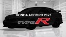 2024 Honda Accord Type R performance sedan rendering by AutoYa