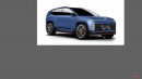 2024 Hyundai Ioniq 7 N EV SUV rendering by SRK Designs