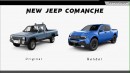 2024 Jeep Comanche CGI revival by Digimods DESIGN