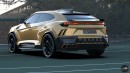 2024 Lamborghini Urus rendering by Evrim Ozgun