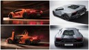 2024 Lamborghini Revuelto and Lamborghini Aventador LP 780-4 Ultimae