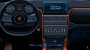Lancia Ypsilon x Abarth Fiat Panda HF renderings