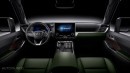 2024 Lexus GX 550 CGI color palette by AutoYa