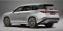 2024 Lexus TX CGI new generation by kelsonik for Kolesa