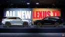 2024 Lexus TX rendering by Halo oto
