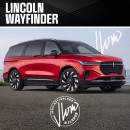 Lincoln Wayfinder minivan rendering by jlord8